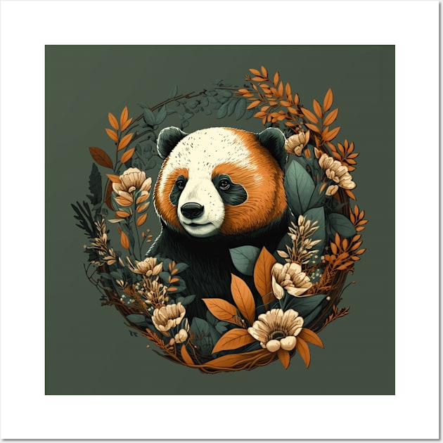 Cute panda Wall Art by Wintrly